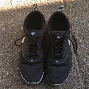 Black and white Nike shows